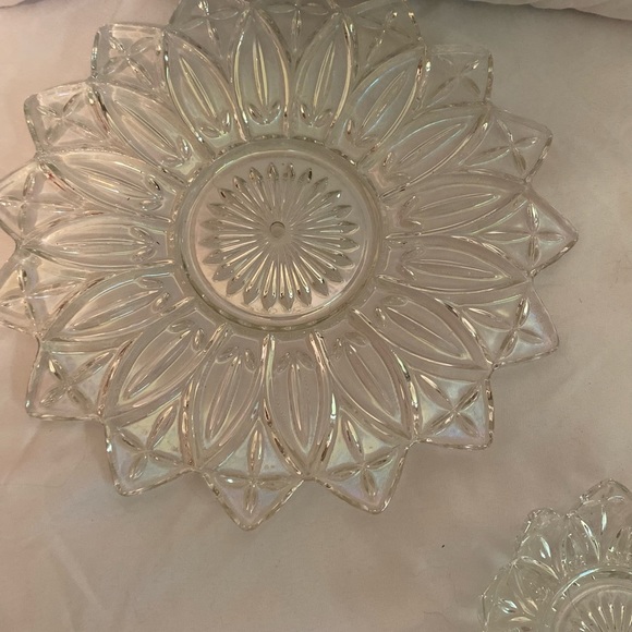 Rainbow crystal three tier candy dish - Picture 10 of 14